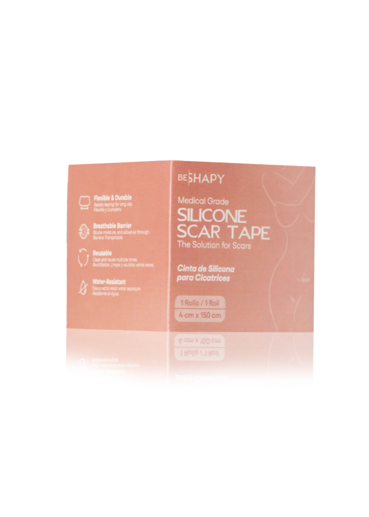 Cinta de silicona para cicatrices