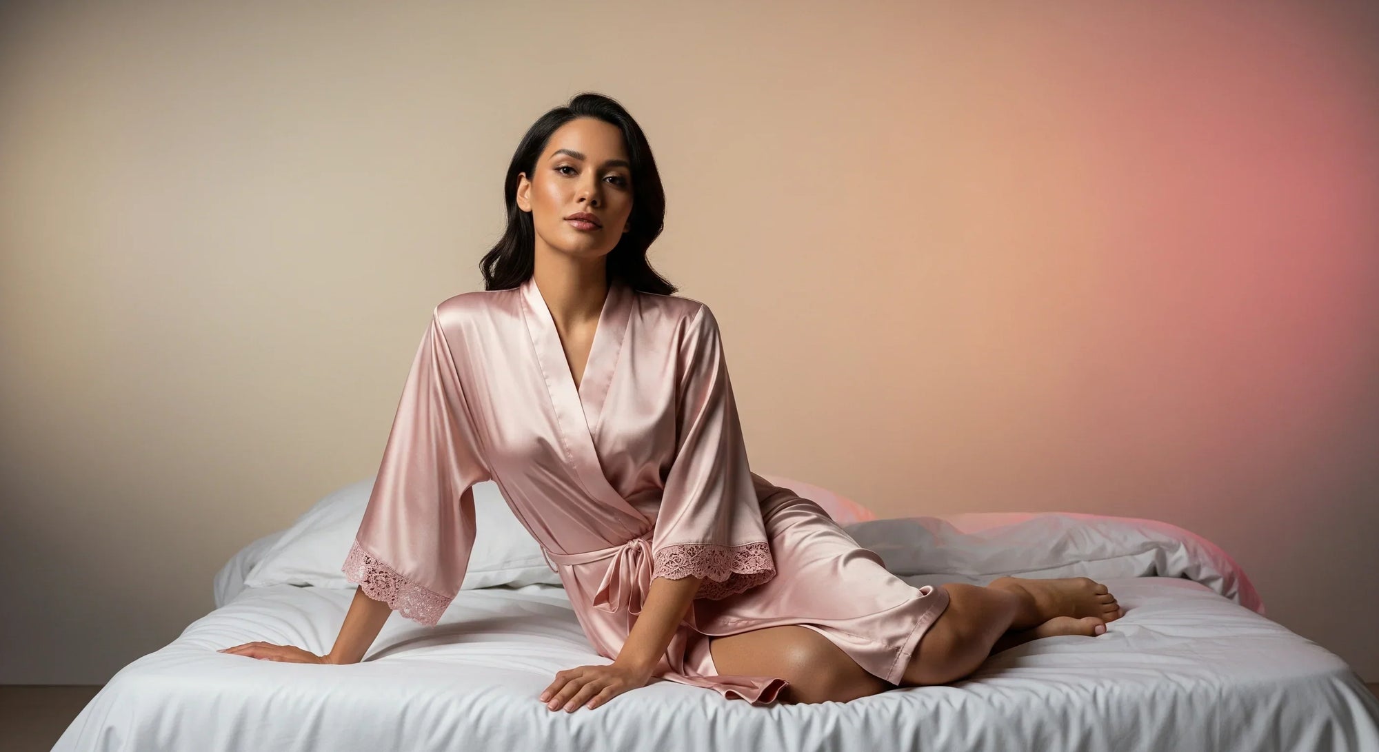 BeShapy Body Wipes on a bedside table beside a patient’s recovery essentials — robe, pillow, and water.