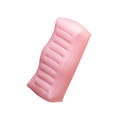 Inflatable BBL pillow designed to relieve pressure and support comfortable sitting during post-op recovery